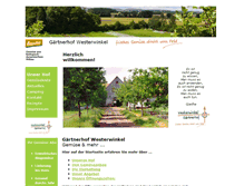Tablet Screenshot of gaertnerhof-westerwinkel.de